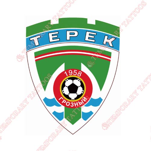 Terek Grozny Customize Temporary Tattoos Stickers NO.8503